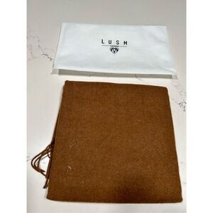 NEW Soft Lusm France Lightweight Wool Scarf Shawl Winter 75x28”